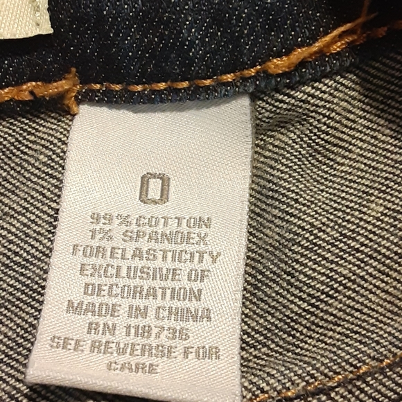 ZCO JEANS SHORT STRETCH SIZE 0 WOMENS - Picture 4 of 7